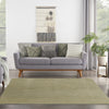 Nourison Essentials NRE01 Green Gold Area Rug Swatch Image