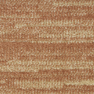 Nourison Essentials NRE01 Rust Area Rug Corner Image