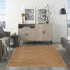 Nourison Essentials NRE01 Rust Area Rug Swatch Image