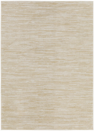 Nourison Essentials NRE01 Ivory Gold Area Rug Main Image