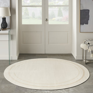 Nourison Essentials NRE02 Ivory Gold Area Rug Room Scene 4