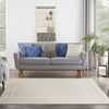 Nourison Essentials NRE02 Ivory Gold Area Rug Room Scene 3