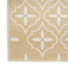 Nourison Essentials NRE04 Beige Ivory Area Rug Texture Image