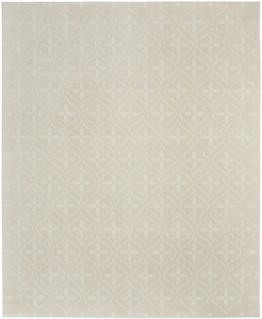 Nourison Essentials NRE04 Ivory Beige Area Rug main image