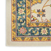 Nourison Essentials NRE05 Ivory Gold Area Rug Corner Image