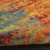 Nourison Essentials NRE06 Flame Area Rug Detail Image