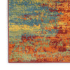 Nourison Essentials NRE06 Flame Area Rug Corner Image