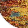 Nourison Essentials NRE06 Flame Area Rug Corner Image