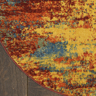 Nourison Essentials NRE06 Flame Area Rug Main Image