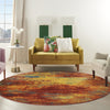 Nourison Essentials NRE06 Flame Area Rug Swatch Image