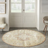 Nourison Essentials Persian NRE07 Beige Rust Area Rug Swatch Image