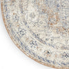 Nourison Essentials Persian NRE07 Beige Blue Area Rug Corner Image