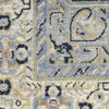 Nourison Essentials Persian NRE07 Blue Area Rug Corner Image