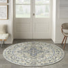 Nourison Essentials Persian NRE07 Blue Area Rug Swatch Image