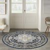 Nourison Essentials Persian NRE07 Navy Area Rug Swatch Image