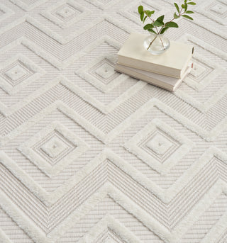 Nourison Versatile NRV01 Ivory White Area Rug 12' X 15'