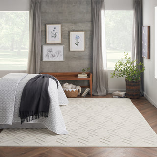 Nourison Versatile NRV01 Ivory White Area Rug 12' X 15'
