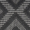 Nourison Versatile NRV01 Charcoal Black Area Rug 2' X 4'