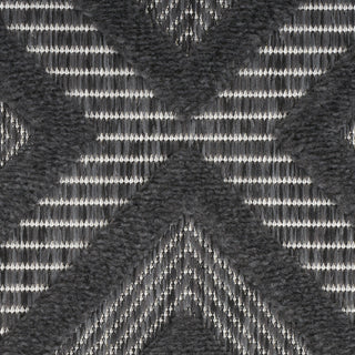 Nourison Versatile NRV01 Charcoal Black Area Rug 2' X 4'