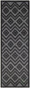 Nourison Versatile NRV01 Charcoal Black Area Rug Main Image