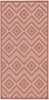 Nourison Versatile NRV01 Coral Orange Area Rug main image