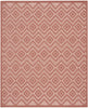 Nourison Versatile NRV01 Coral Orange Area Rug Main Image
