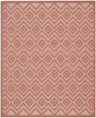 Nourison Versatile NRV01 Coral Orange Area Rug Main Image