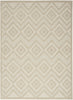Nourison Versatile NRV01 Cream Area Rug Main Image