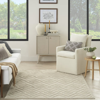 Nourison Versatile NRV01 Cream Area Rug Lifestyle Image