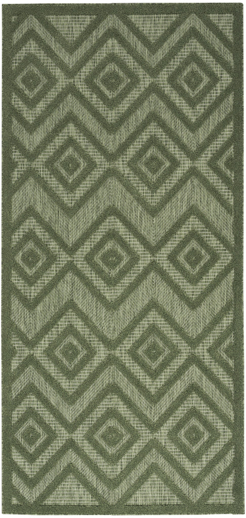 Nourison Versatile NRV01 Green Area Rug main image