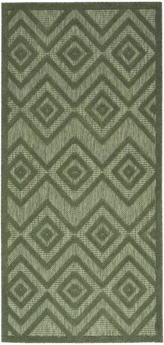 Nourison Versatile NRV01 Green Area Rug main image