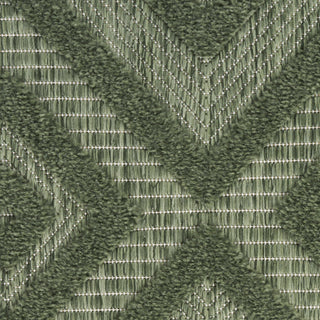 Nourison Versatile NRV01 Green Area Rug Swatch Image