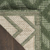 Nourison Versatile NRV01 Green Area Rug Corner Image