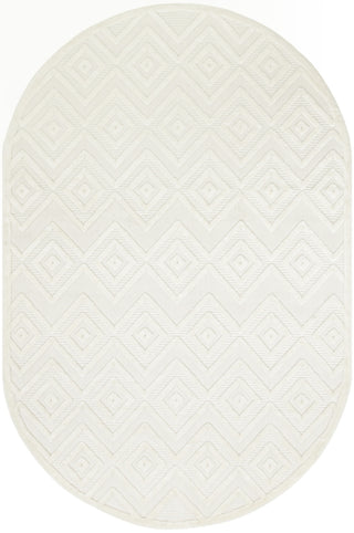 Nourison Versatile NRV01 Ivory White Area Rug Main Image