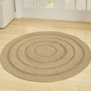 Nourison Natural Seagrass NSG01 Area Rug Corner Image