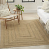 Nourison Natural Seagrass NSG01 Area Rug Corner Image