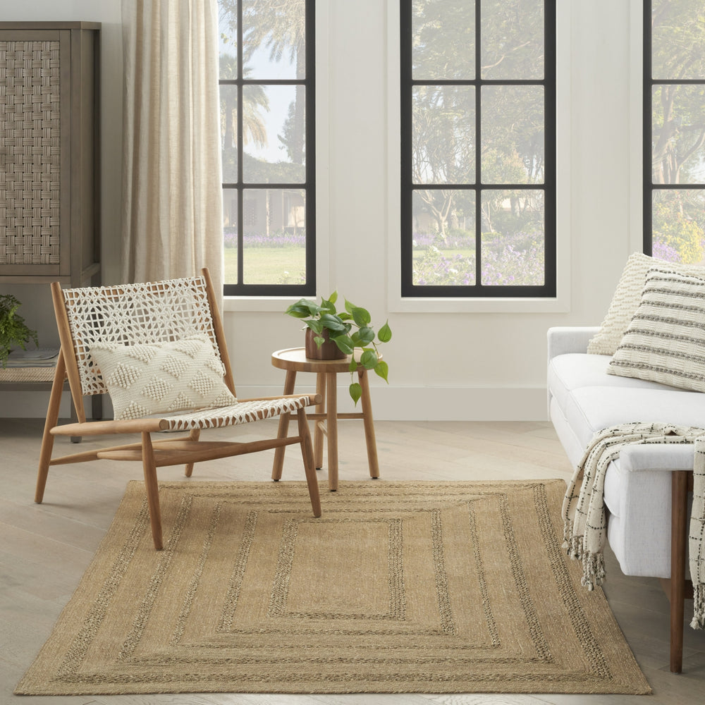 Nourison Natural Seagrass NSG01 Area Rug Room Image Feature