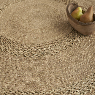 Nourison Natural Seagrass NSG01 Area Rug Corner Image