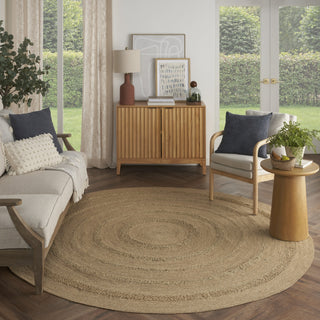 Nourison Natural Seagrass NSG01 Area Rug Room Image Feature