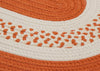 Colonial Mills Crescent NT21 Orange Area Rug Closeup Image