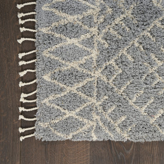 Nourison Native Art NTV12 Grey Area Rug Detail Image