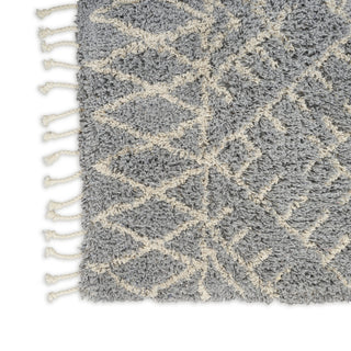 Nourison Native Art NTV12 Grey Area Rug Texture Image