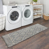 Nourison Native Art NTV12 Grey Area Rug Corner Image
