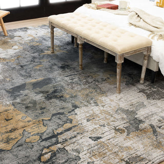 Karastan Tryst Nuvole Patina Area Rug Lifestyle Image Feature