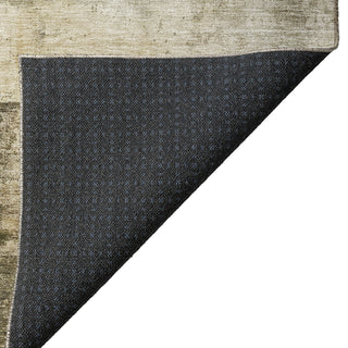 Dalyn Nouveau NV1 Linen Machine Washable Area Rug Backing Image
