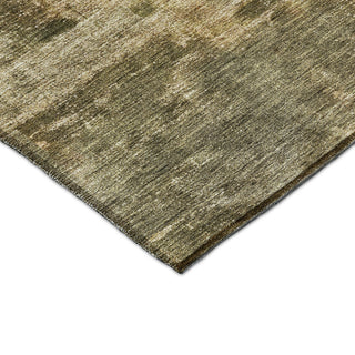 Dalyn Nouveau NV1 Linen Machine Washable Area Rug Corner Image