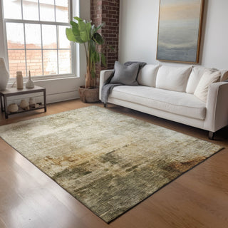 Dalyn Nouveau NV1 Linen Machine Washable Area Rug Lifestyle Image Feature
