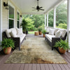 Dalyn Nouveau NV1 Linen Machine Washable Area Rug Outdoor Lifestyle Image Feature