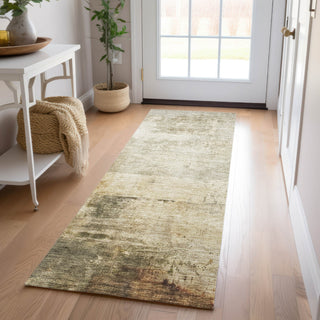 Dalyn Nouveau NV1 Linen Machine Washable Area Rug Runner Lifestyle Image Feature
