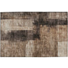 Dalyn Nouveau NV10 Brown Machine Washable Area Rug Scatter Main Image